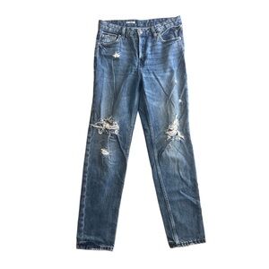 MANGO Distressed Jean - size 3 (Juniors)